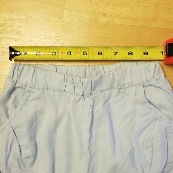 ⛔️SOLD⛔️Boutique chambray tie tank/capri set - Picture 4 of 5